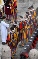Pope Francis Leads Jubilee Mass for Armed Forces And Police - Vatican