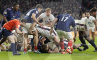 Guinness Six Nations 2025 rugby union match between England and France at the Allianz Stadium, Twickenham on February 8th 2025