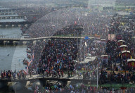 Ongoing Maha Kumbh Mela Festival In Prayagraj, India