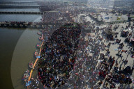 Ongoing Maha Kumbh Mela Festival In Prayagraj, India