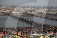 Ongoing Maha Kumbh Mela Festival In Prayagraj, India