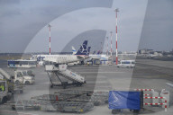 Airlines At Warsaw Chopin International Airport.