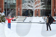 Winter Scenes In Brampton