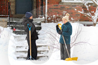 Winter Scenes In Brampton