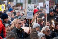 Rally " Lighting For Democraty" Against AFD In Muelheim An Der Ruhr