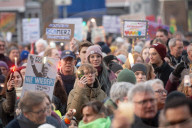 Rally " Lighting For Democraty" Against AFD In Muelheim An Der Ruhr