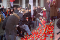 Rally " Lighting For Democraty" Against AFD In Muelheim An Der Ruhr