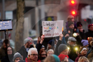 Rally " Lighting For Democraty" Against AFD In Muelheim An Der Ruhr