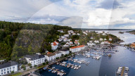 Wooden Town Of Risor, Norway