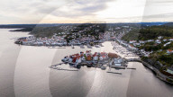 Wooden Town Of Risor, Norway