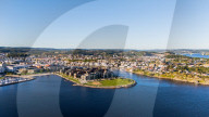 Drone View Of Kristiansand
