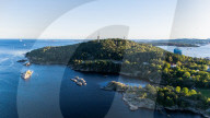 Drone View Of Kristiansand