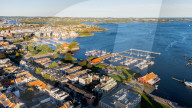 Drone View Of Kristiansand