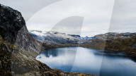 Drone View Of Geiranger