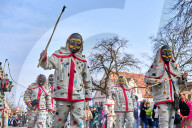 5. Jahreszeit: Großer Faschingsumzug im bayrischen Mertingen