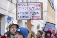 Protest gegen rechts in Berlin
