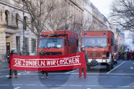 Protest gegen rechts in Berlin