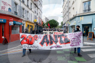 FRANCE - ANTIFA RALLY IN PARIS