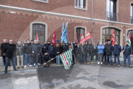 Torino, Sciopero e presidio lavoratori di Gurit di Volpiano