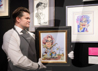 Christie's Barry Humphries: The Personal Collection preview at Christie’s, London, UK.