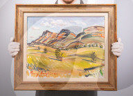Christie's Barry Humphries: The Personal Collection preview at Christie’s, London, UK.