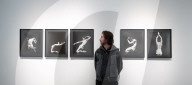 Drowning light exhibition at Copeland Gallery, Peckham Rye, London, UK.