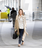 Guests arrive for Sunday with Laura Kuenssberg at the BBC, Broadcasting House, London, UK.