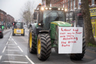 Farmers Protest - Cricklewood, London - Mon 10 Feb 2025