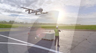 Electric hybrid unmanned cargo plane takes off for first time