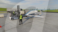 Electric hybrid unmanned cargo plane takes off for first time