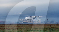 Electric hybrid unmanned cargo plane takes off for first time