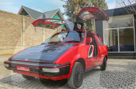 Mathematics Teacher Launches Kashmir's First Solar-Powered Car 'RAY'