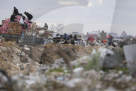 Return Of Displaced People To Gaza City Continue