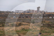 Return Of Displaced People To Gaza City Continue