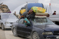 Return Of Displaced People To Gaza City Continue
