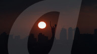 Sunset in Kyiv