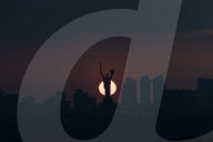 Sunset in Kyiv