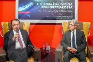 Trenialia Press Conference - New Milan Paris railway section