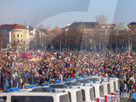 Mass Demonstration With Police Presence In Munich