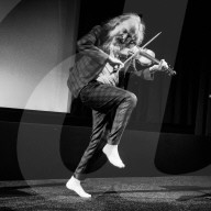 Warren Ellis on stage at Mark Kermode in 3D on Monday 10 February 2025
