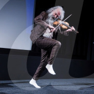 Warren Ellis on stage at Mark Kermode in 3D on Monday 10 February 2025