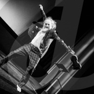 Warren Ellis on stage at Mark Kermode in 3D on Monday 10 February 2025