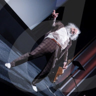 Warren Ellis on stage at Mark Kermode in 3D on Monday 10 February 2025
