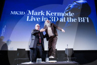 Mark Kermode and Warren Ellis on stage at Mark Kermode in 3D on Monday 10 February 2025