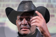 Mario van Peebles on stage at Mark Kermode in 3D on Monday 10 February 2025