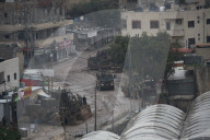 Israeli occupation soldiers in West Bank