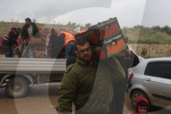 Food and goods distribution to Gaza refugees