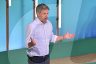 Wahlkampfveranstaltung von Buendnis90/Die Gruenen
