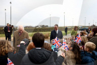 Prime Minister Keir Starmer visits Nansledan with King Charles