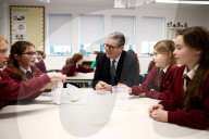 Prime Minister Keir Starmer visits Nansledan with King Charles
